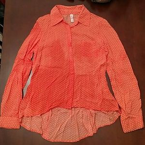 SALE! Xhilaration Polka Dot Top